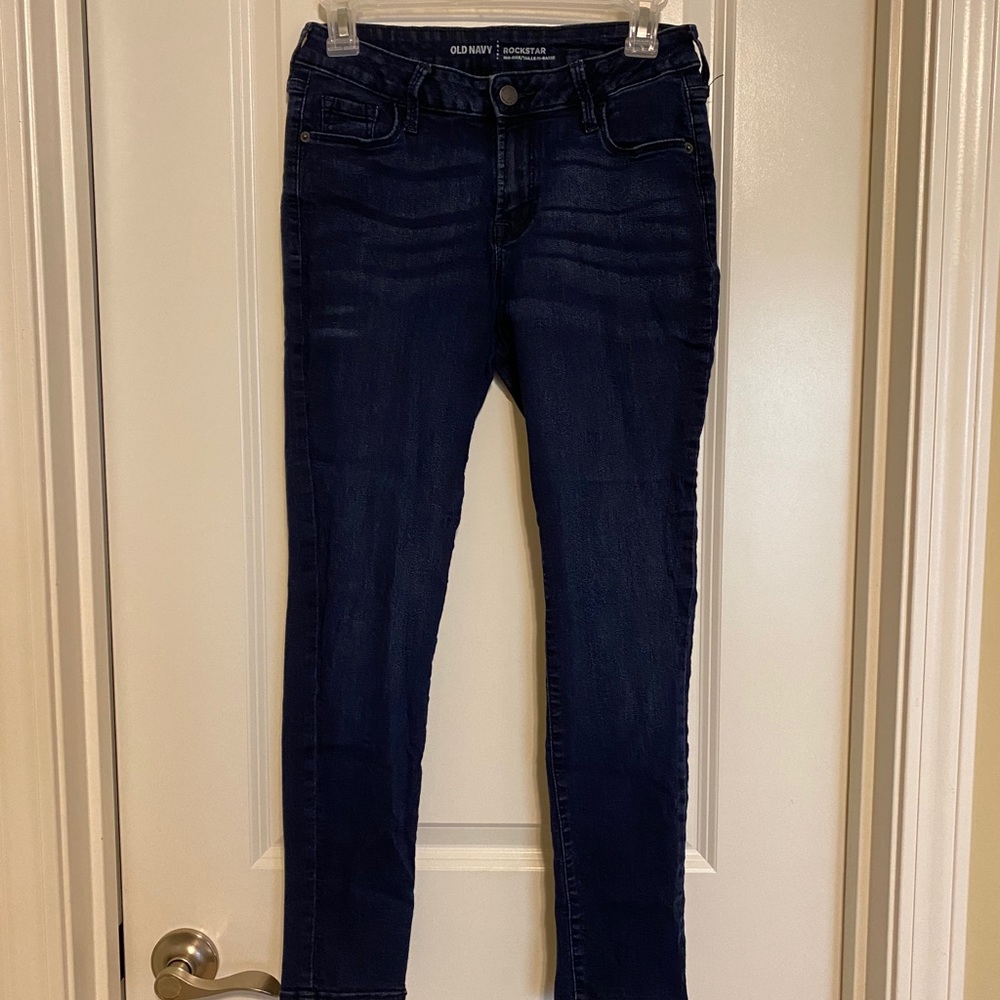 Old Navy Mid-Rise Rockstar Jeans